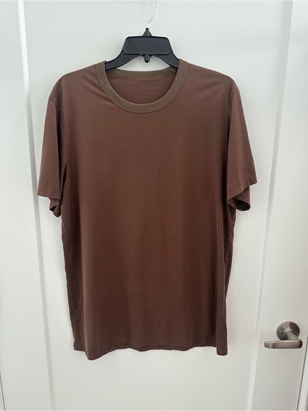 Men's Lululemon Classic Crewneck T-Shirt in Brown